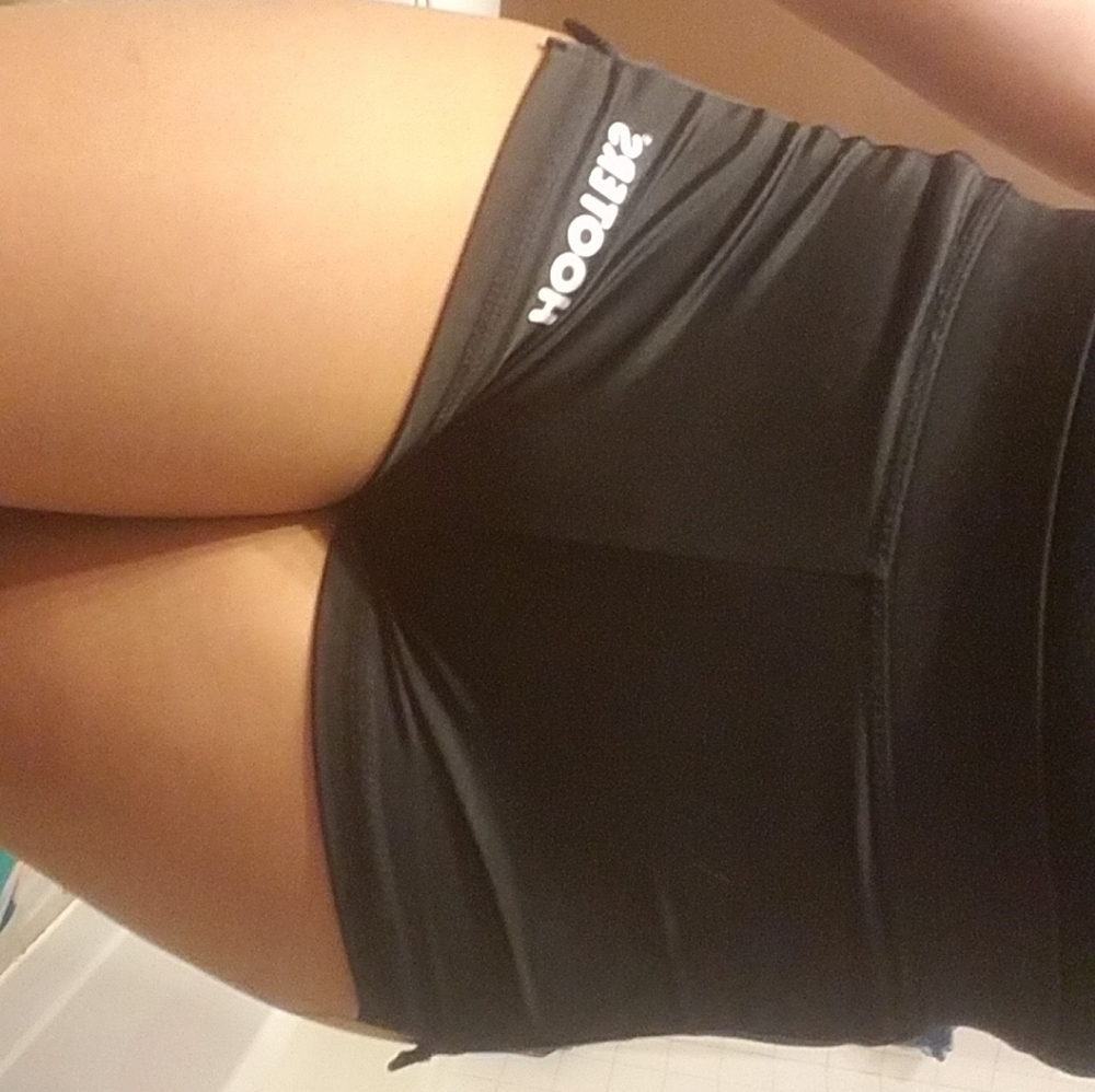 Authentic Black Hooters Shorts